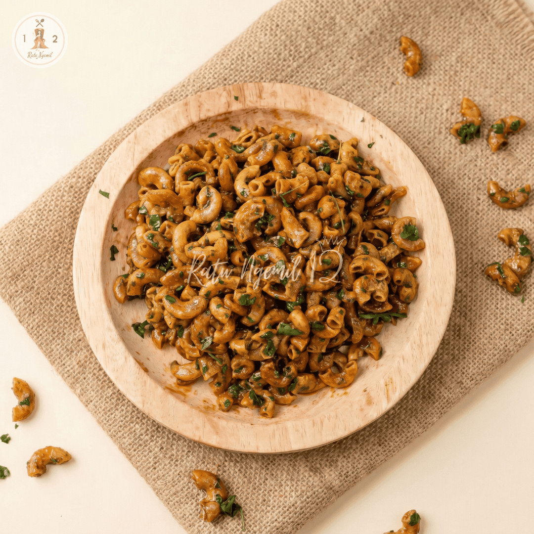 Makaroni Cikruh Daun Jeruk - Pedas
