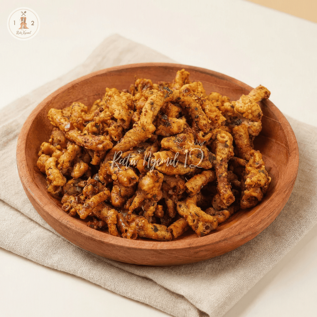 Usus Krispy Cetar - Pedas