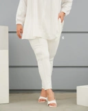 Jade Pants - Broken White | Celana Pencil Slimfit Pants Bigsize Jumbo