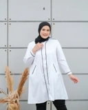 Mikha Tunik - White | Atasan Tunik Bigsize Jumbo