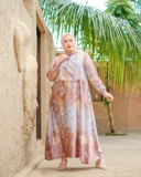 Zetta Dress - Raspberry | Dress Bigsize Jumbo
