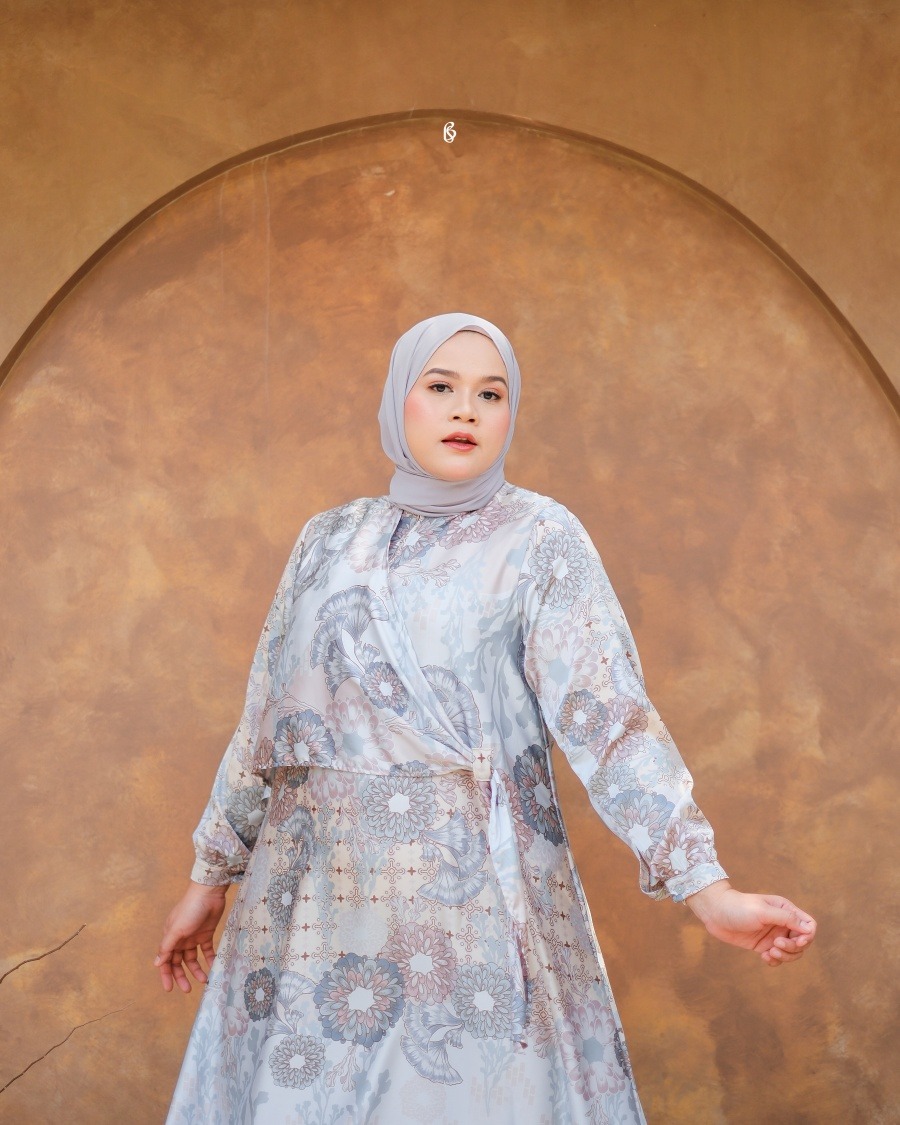 Zetta Dress - Aqua | Dress Bigsize Jumbo