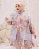 Zetta Tunik - Raspberry | Atasan Tunik Bigsize Jumbo