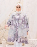 Zetta Tunik - Amethyst | Atasan Tunik Bigsize Jumbo