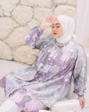 Zetta Tunik - Amethyst | Atasan Tunik Bigsize Jumbo