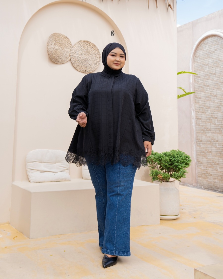 Bibigsize - kalila Blouse | Atasan Blouse Bigsize Jumbo
