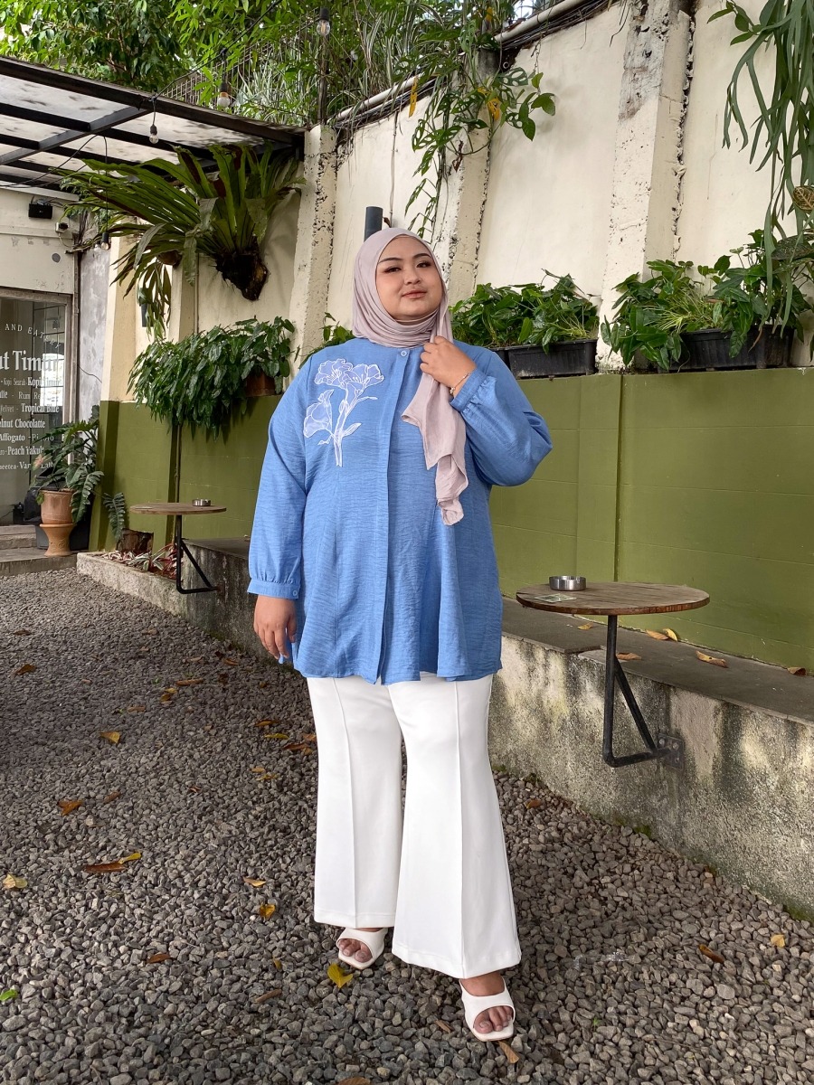 Bibigsize - Akira Blouse | Atasan Blouse Bigsize Jumbo