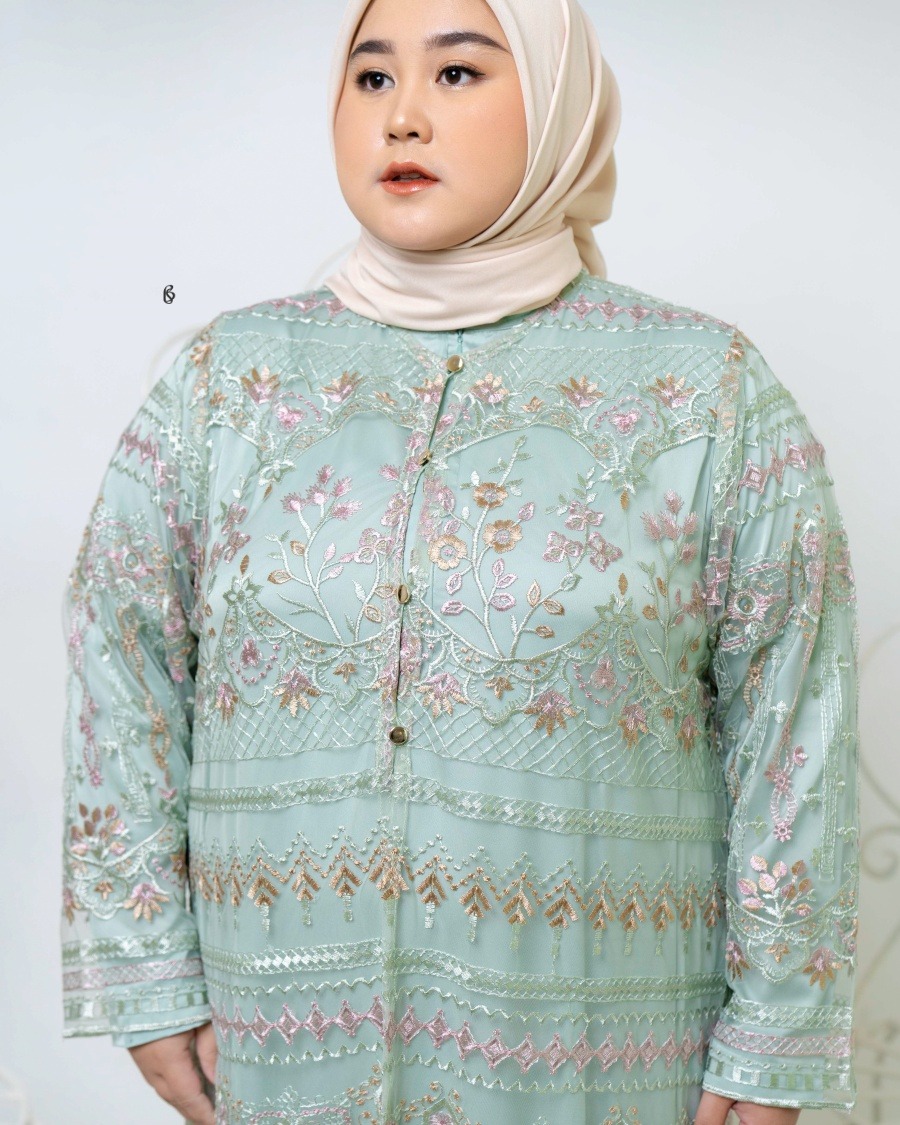 Renjana Outter - Mint | Outter Bigsize Jumbo