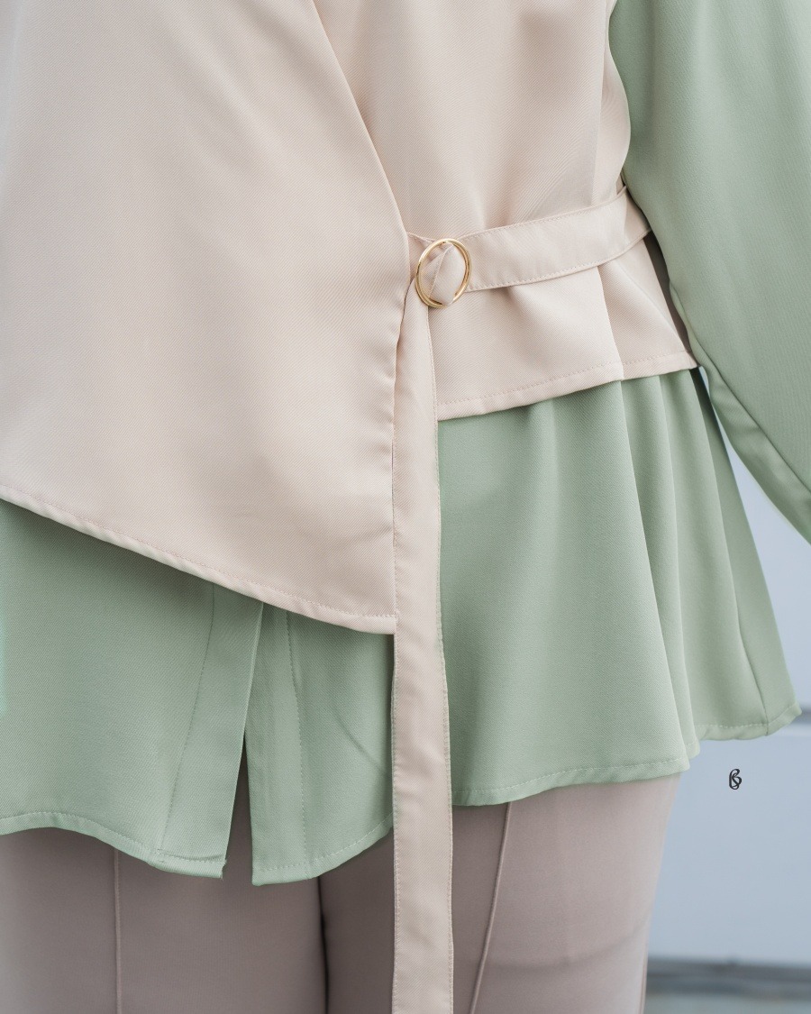 Zea Vest - Cream | Vest Bibigsize Jumbo