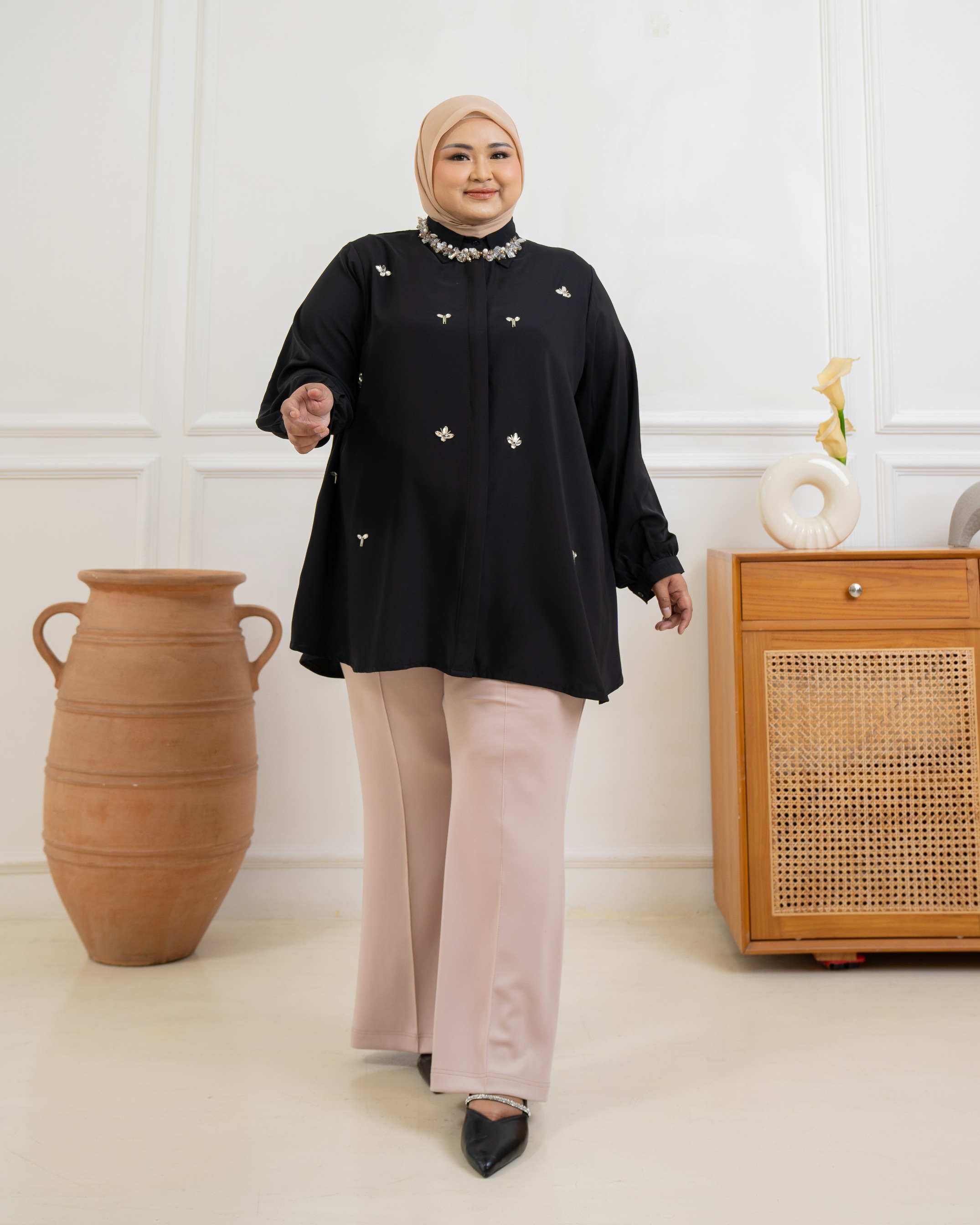 Bibigsize - Rachel Blouse | Atasan Blouse Bigsize Jumbo