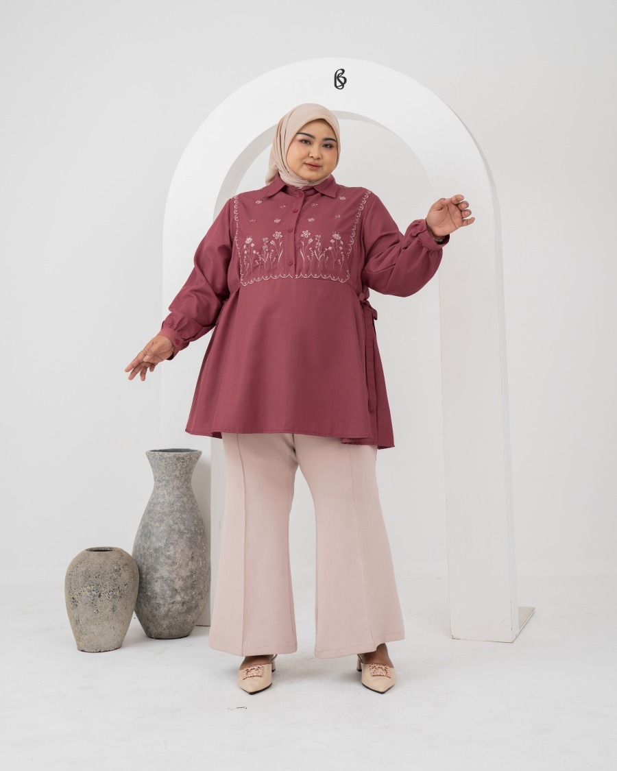 Bibigsize - Selena Blouse | Atasan Blouse Bigsize Jumbo