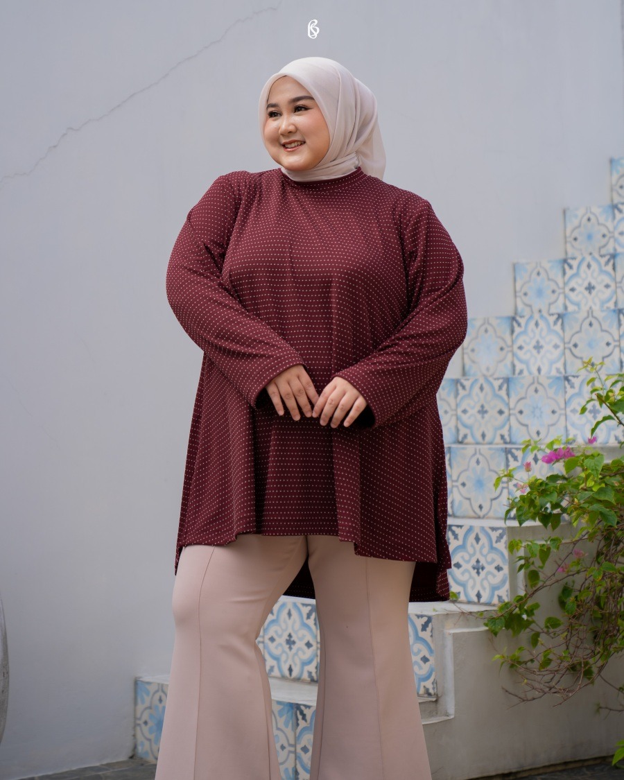 Bibigsize - Maira Blouse | Atasan Blouse Bigsize Jumbo