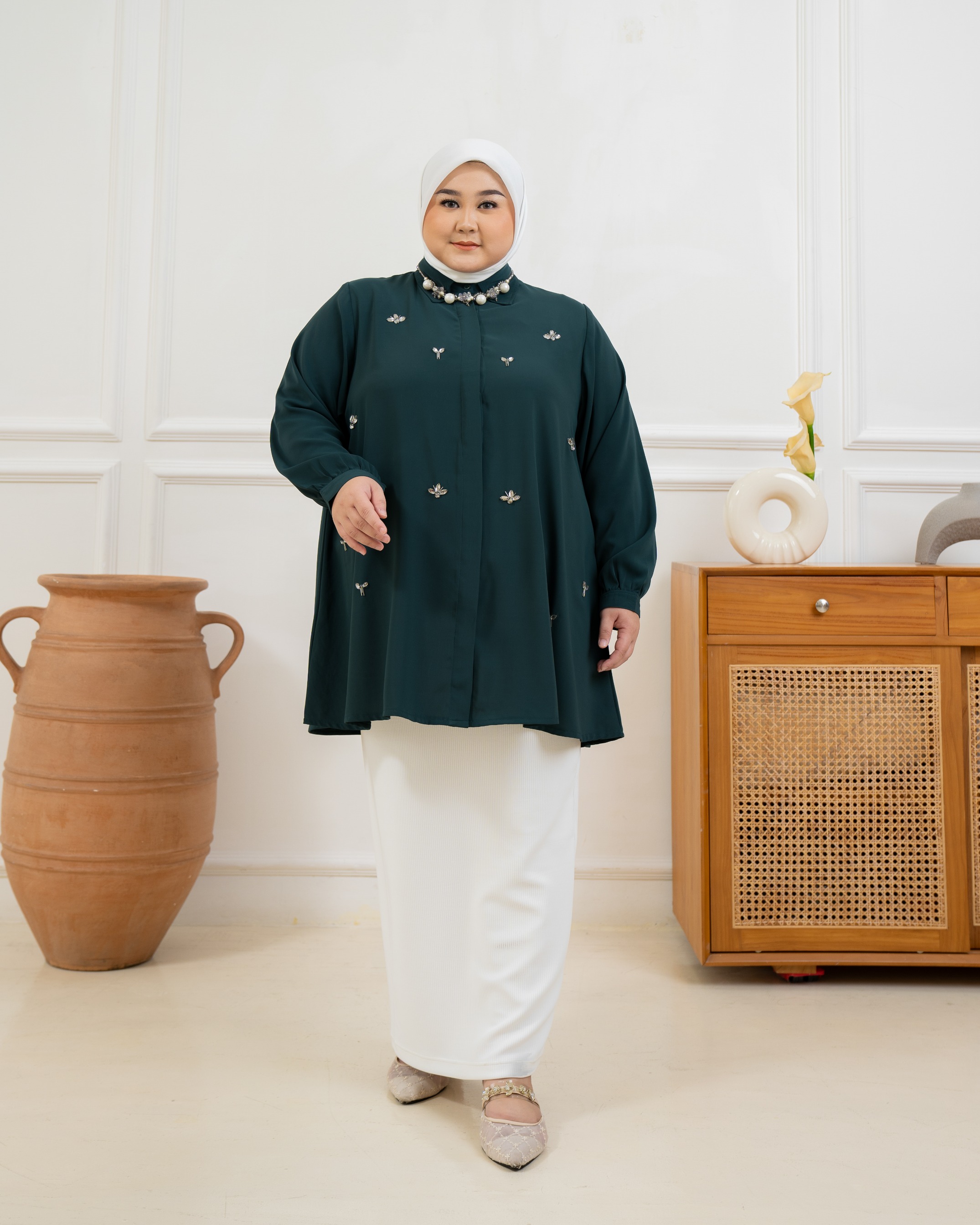 Bibigsize - Rachel Blouse | Atasan Blouse Bigsize Jumbo