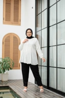 Eve Pants - Black | Bawahan Celana Ankle Bigsize Jumbo