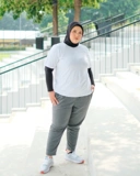 Inka Basic Tee - White | Kaos Bigsize Jumbo