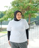 Inka Basic Tee - White | Kaos Bigsize Jumbo