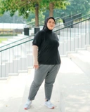Inka Basic Tee - Black | Kaos Bigsize Jumbo