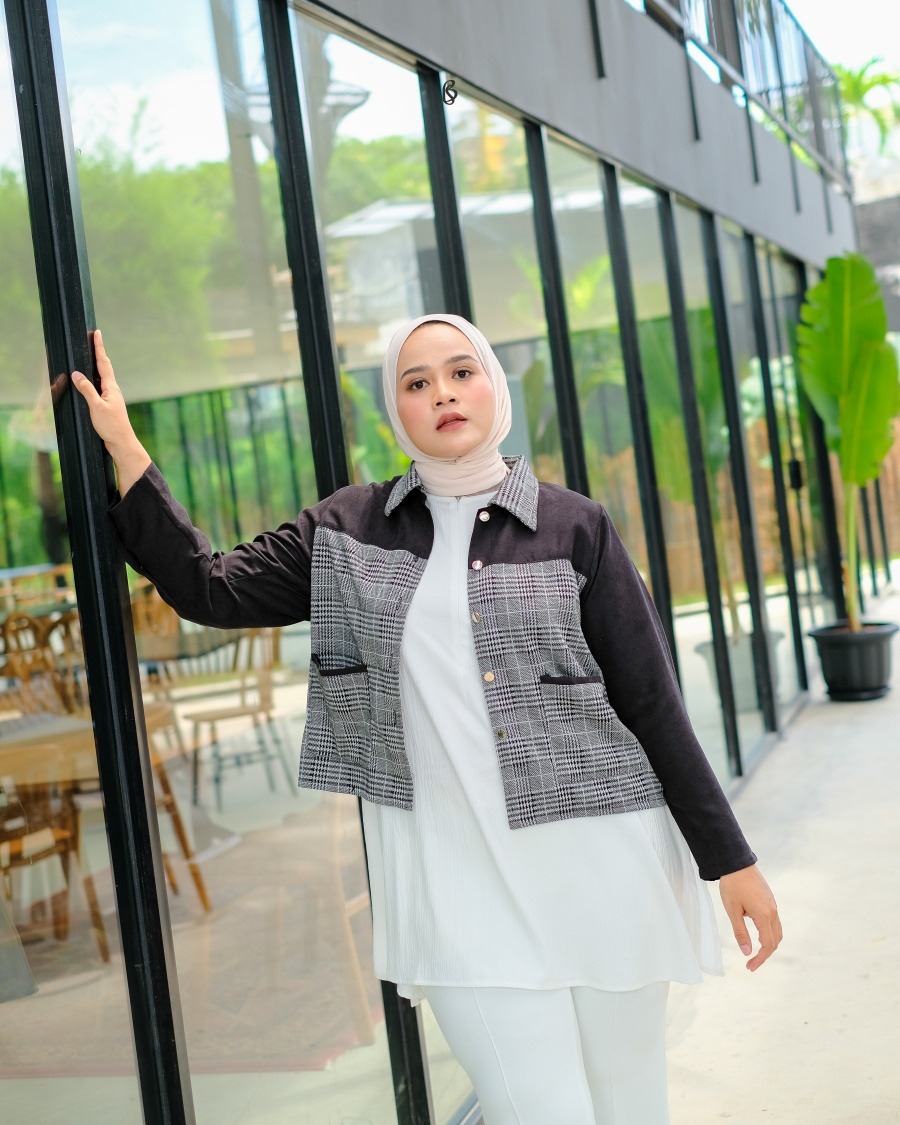 Cassie Blazer - Black | Blazer Bigsize Jumbo
