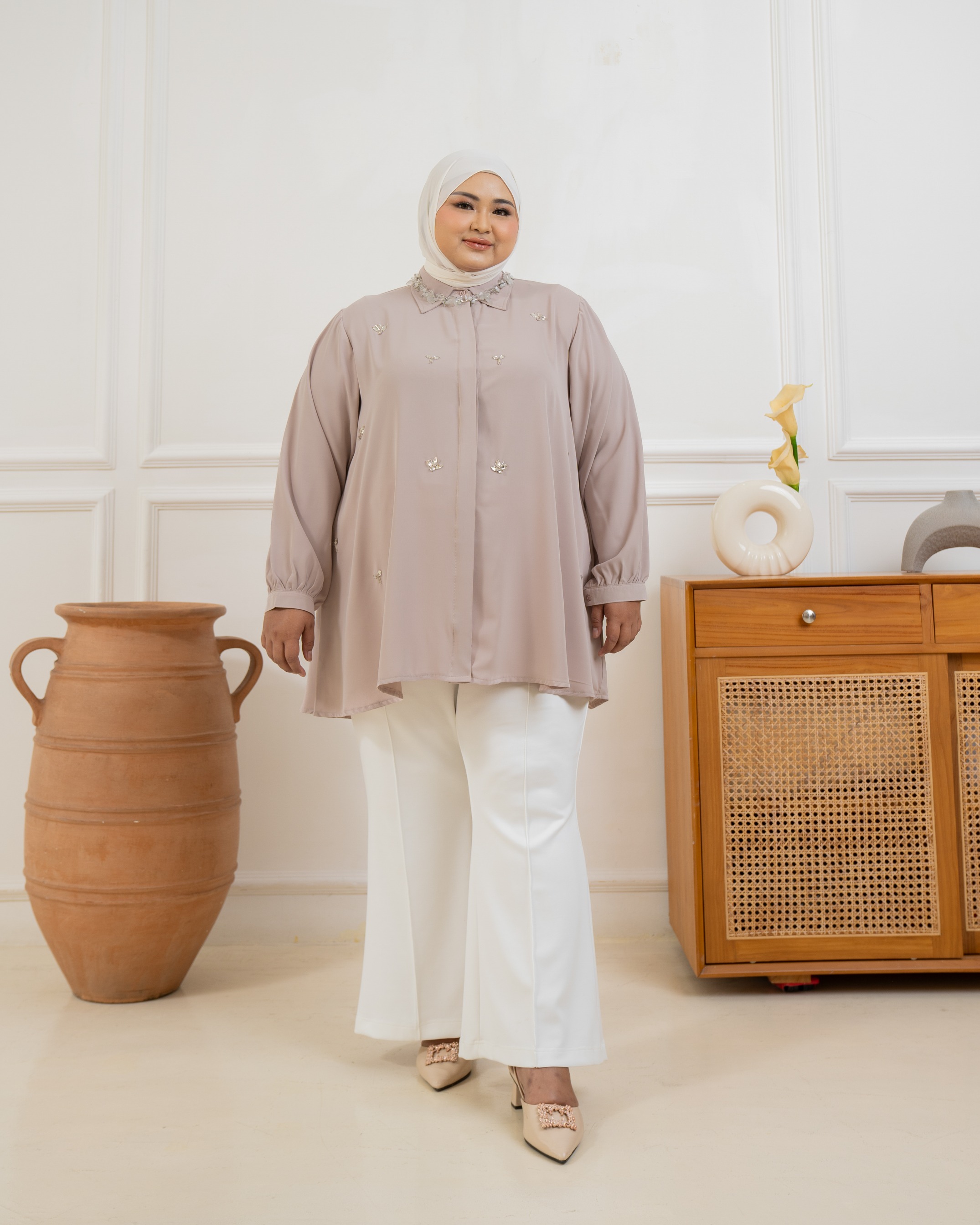 Bibigsize - Rachel Blouse | Atasan Blouse Bigsize Jumbo