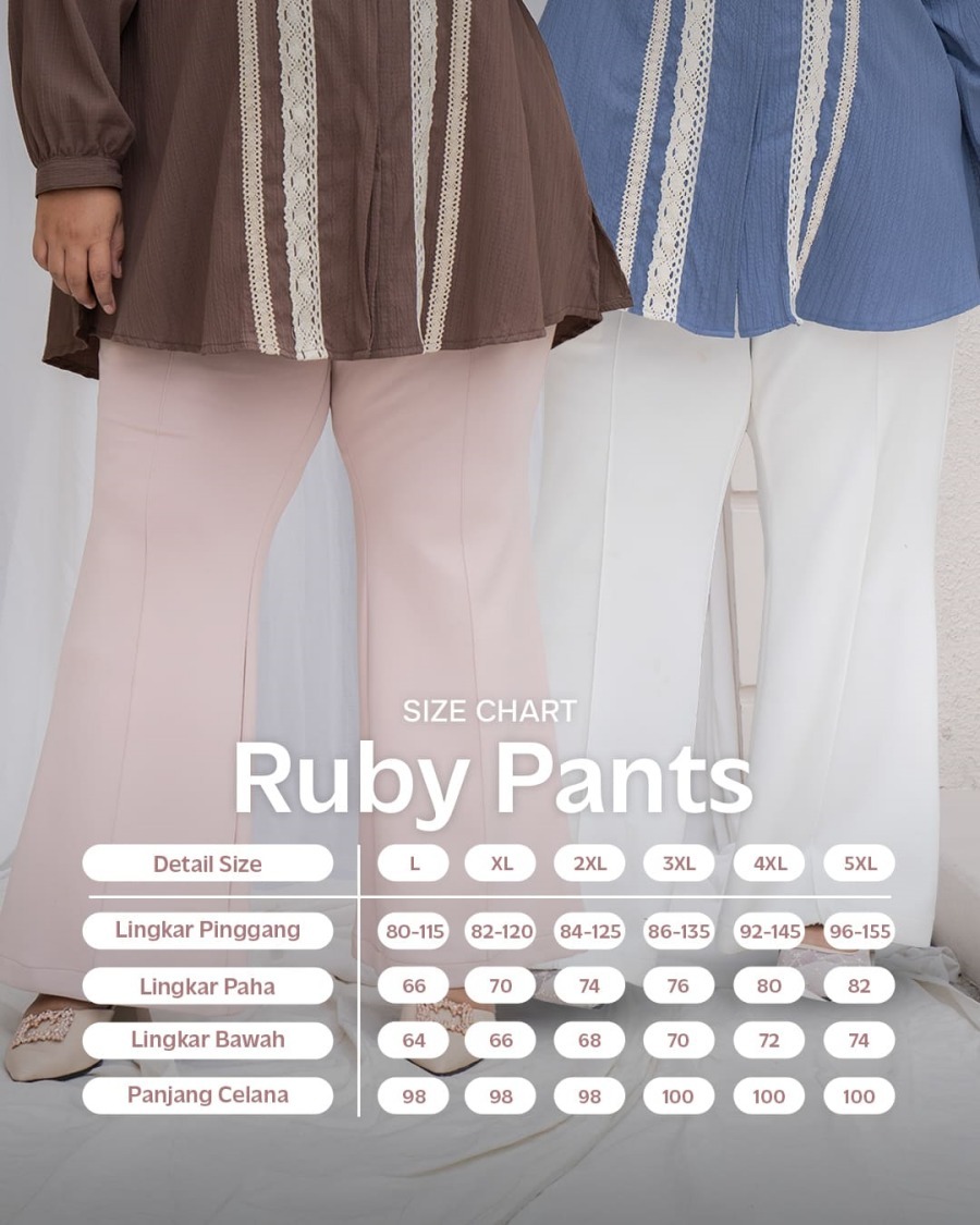 Bibigsize - Ruby Pant | Celana Bigsize Jumbo
