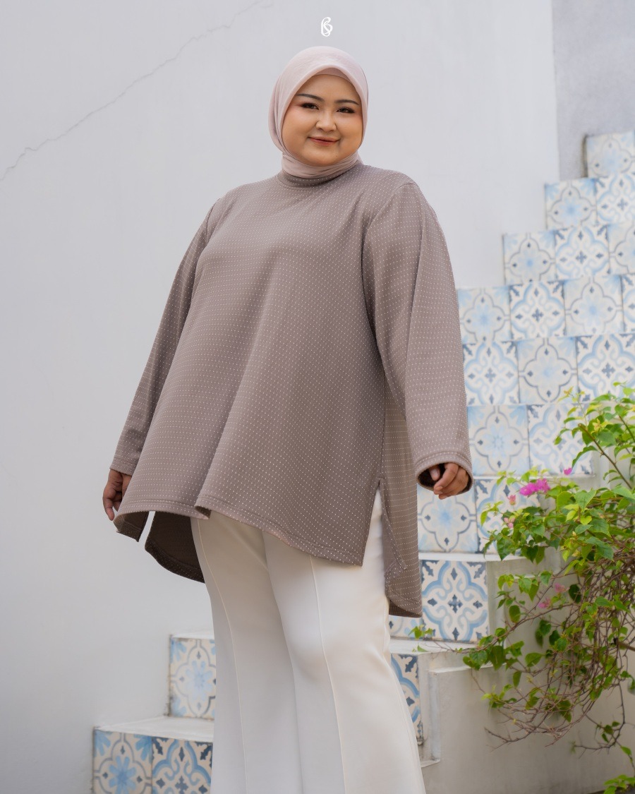 Bibigsize - Maira Blouse | Atasan Blouse Bigsize Jumbo