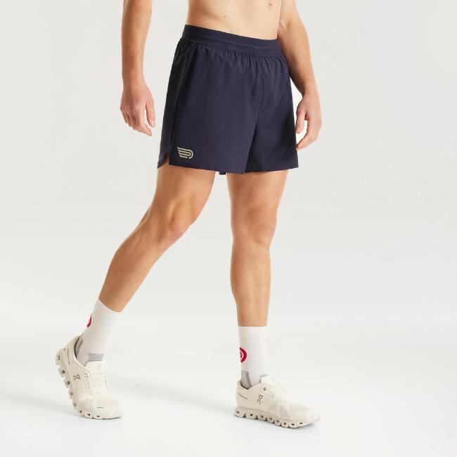 PRESSIO - Men - Elite 4.5" Short - Navy/Silver