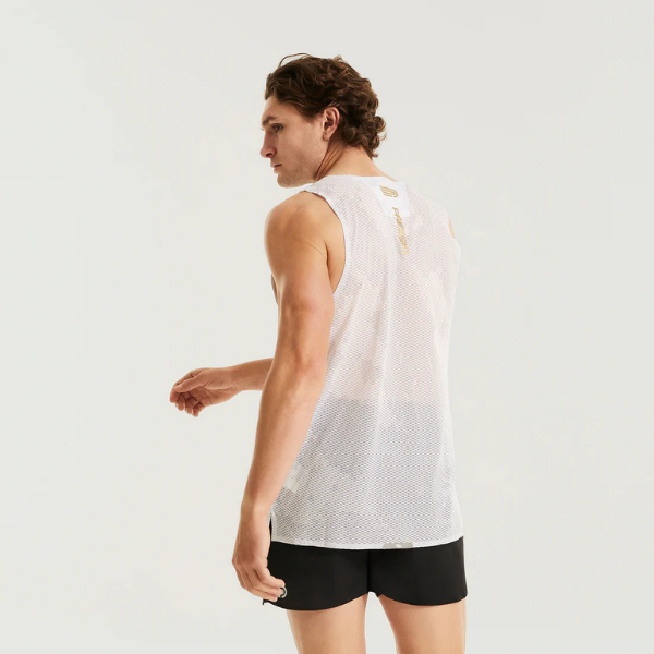 PRESSIO - Men - Elite Singlet - Camo/White