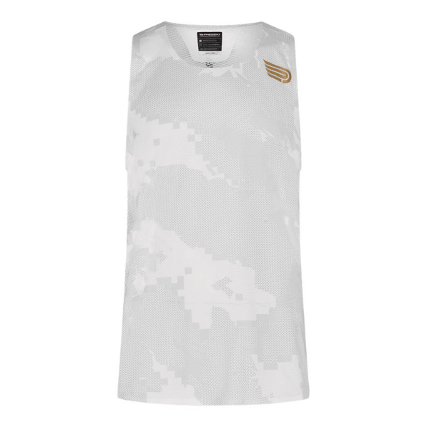 PRESSIO - Men - Elite Singlet - Camo/White