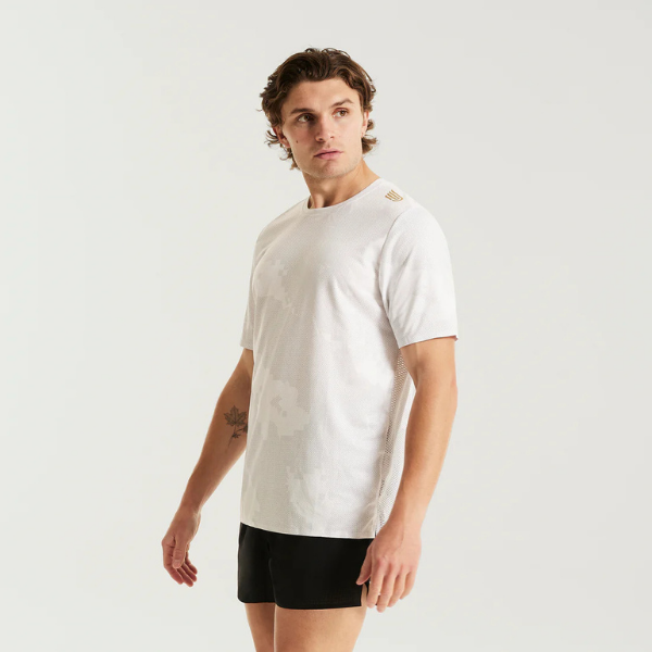 PRESSIO - Men - Elite SS Top - Camo/White