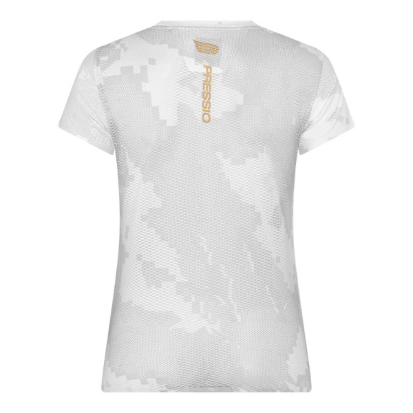 PRESSIO - Women - Elite SS Top - Camo/White