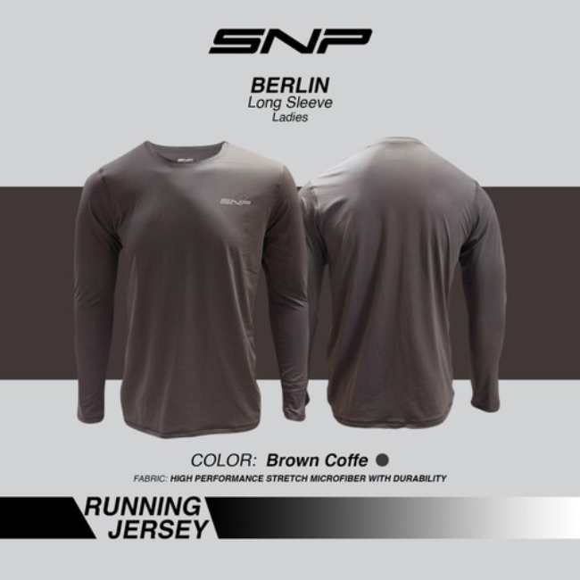 SNP - Berlin Brown Coffee - Ladies - Long Sleeves.