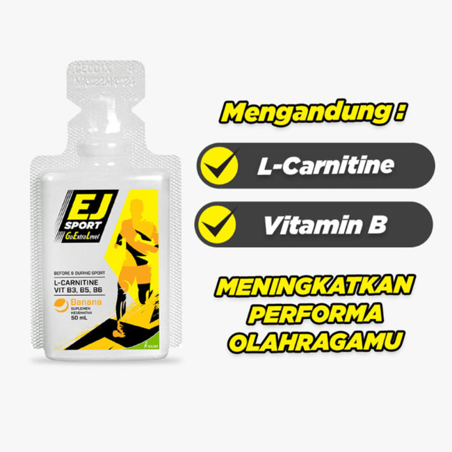 EJ Sport Gel - 50ml - Banana