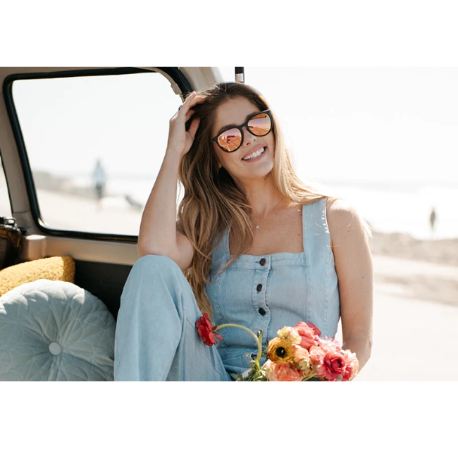 KNOCKAROUND - Mary Janes - Black / Rose Gold (Polarised)
