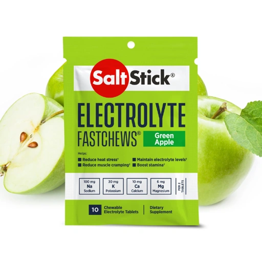 SALT STICK - Fast Chews - Green Apple - 10 Tablet