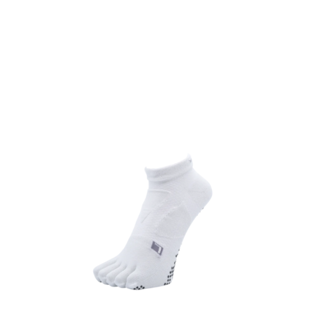 YAMAtune - Spider Arch Short - 5 Toe - Anti-Slip Dots - White / White - Size  L (27-29cm)