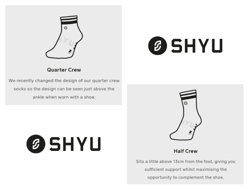 SHYU - Half Crew - Purple - Grape - Crimson