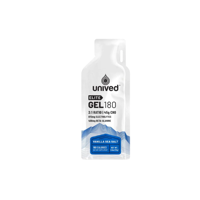 UNIVED Energy Elite Gel 180 - Vanilla Sea Salt