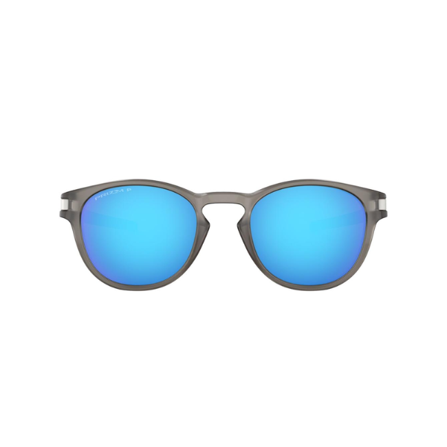 OAKLEY - LATCH (A) - Matte Grey Ink With Prizm Sapphire Polarized New