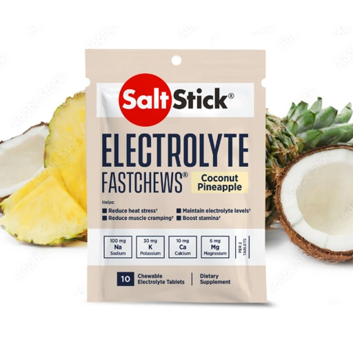 SALT STICK - Fast Chews - Coconut Pineapple - 10 Tablet
