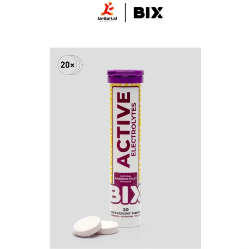 BIX - Active Electrolytes - Passion Fruit - Single Tube (20 Tablets)