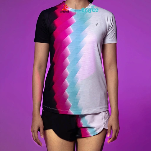 TRIJEE - Women -  IC Jersey SS - Fractal Pink