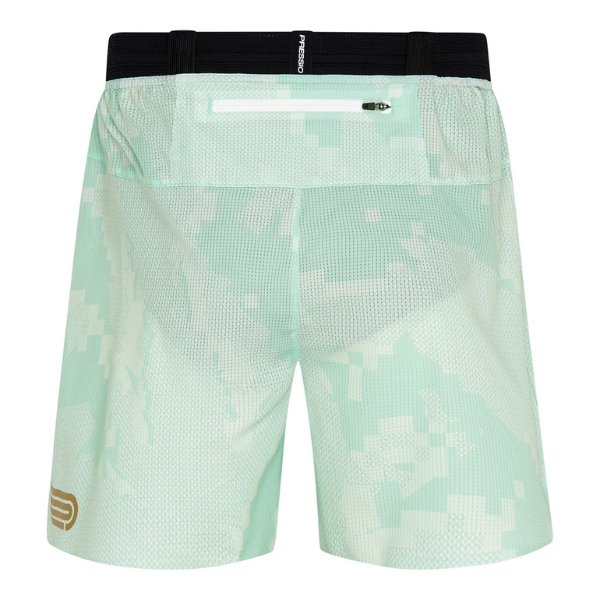 PRESSIO - Men - Elite 4.5" Short - Camo/Mint