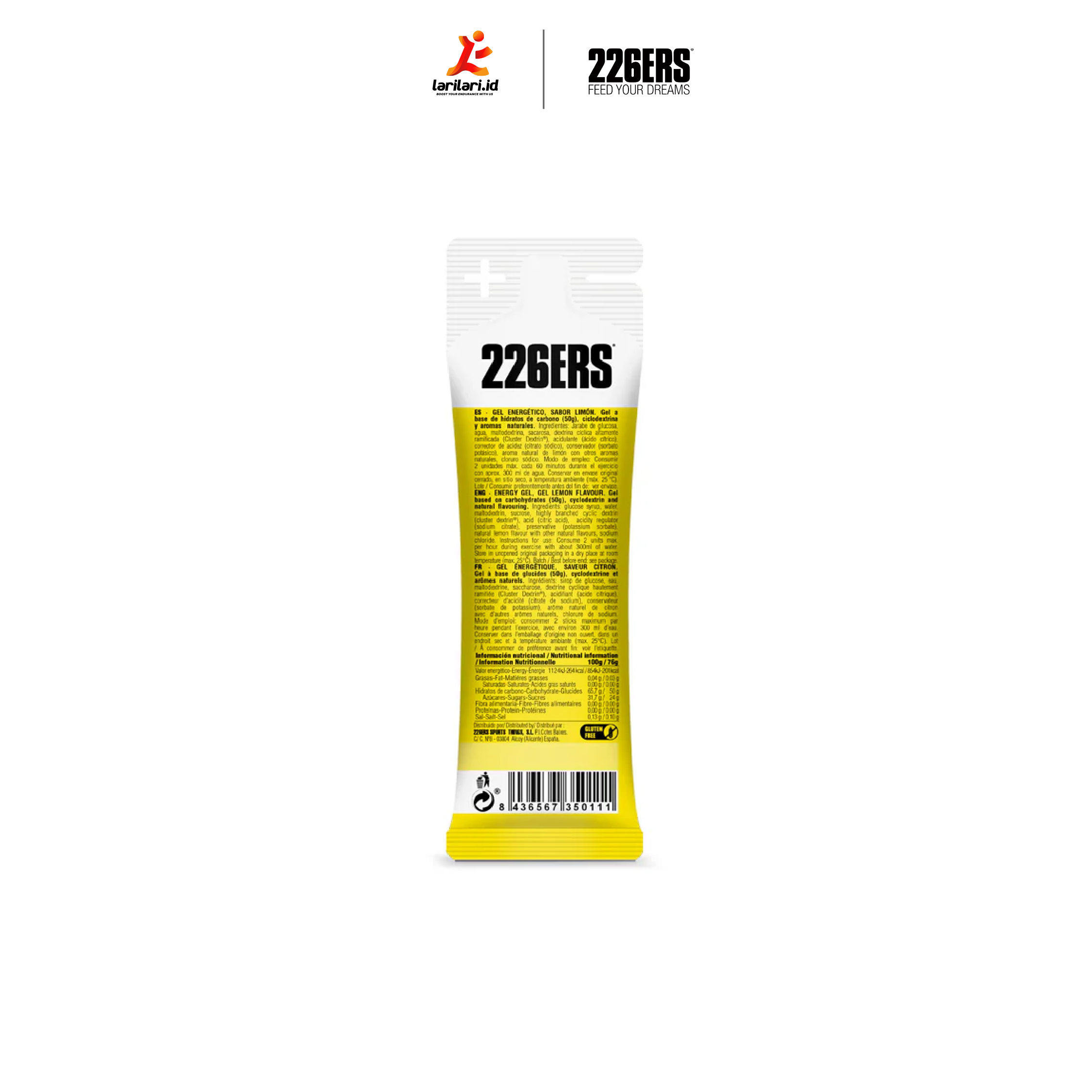 226ERS - High Energy Gel 76g