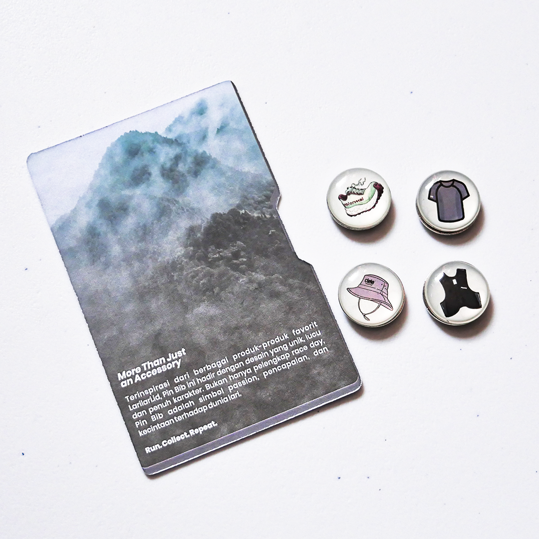 Pin BIB Magnet Larilari.id OG | Trail