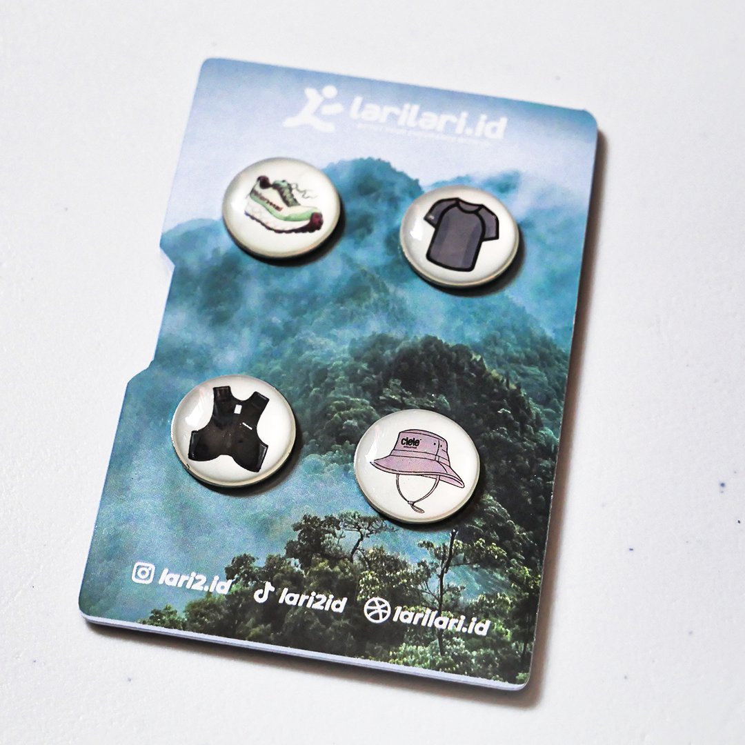 Pin BIB Magnet Larilari.id OG | Trail