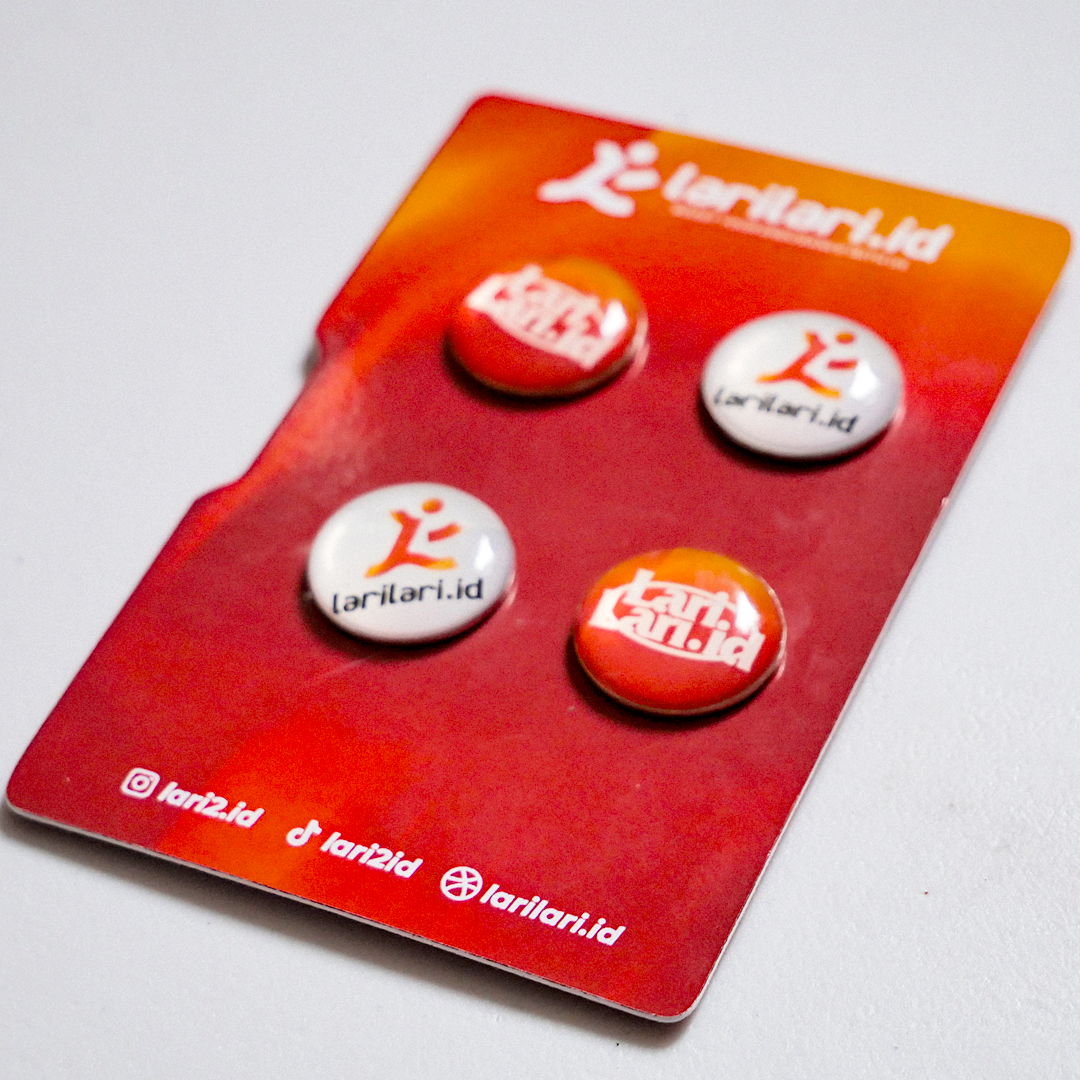 Pin BIB Magnet Larilari.id OG | Trail