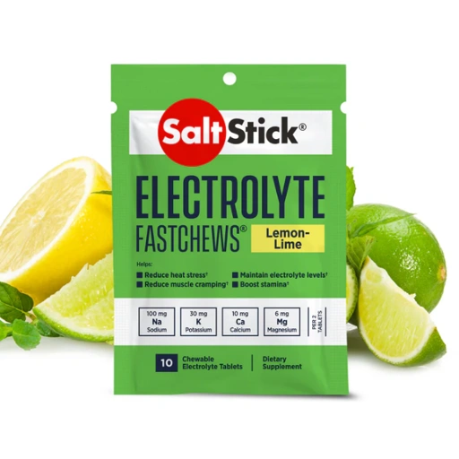 SALT STICK - Fast Chews - Lemon Lime - 10 Tablet