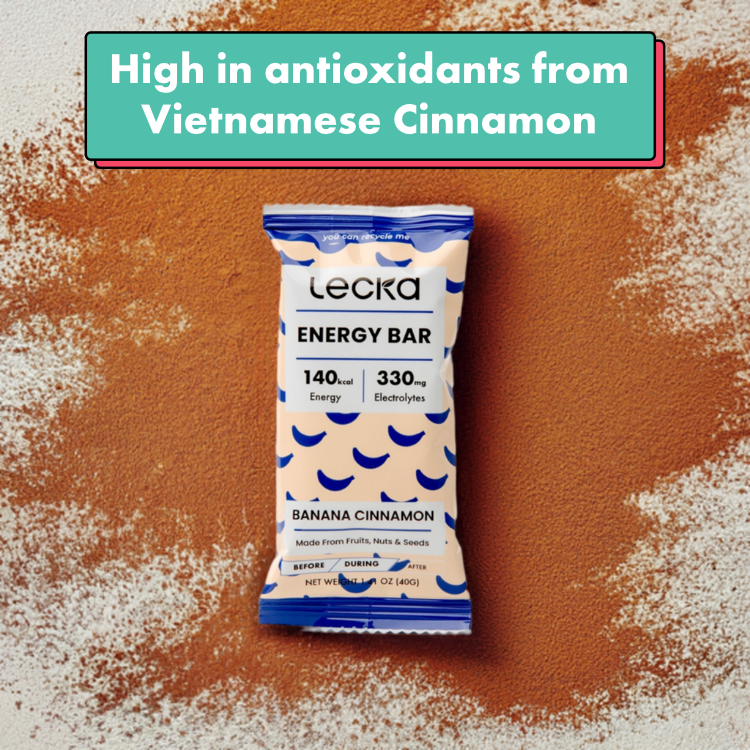 LECKA - Energy Bar - Banana Cinnamon