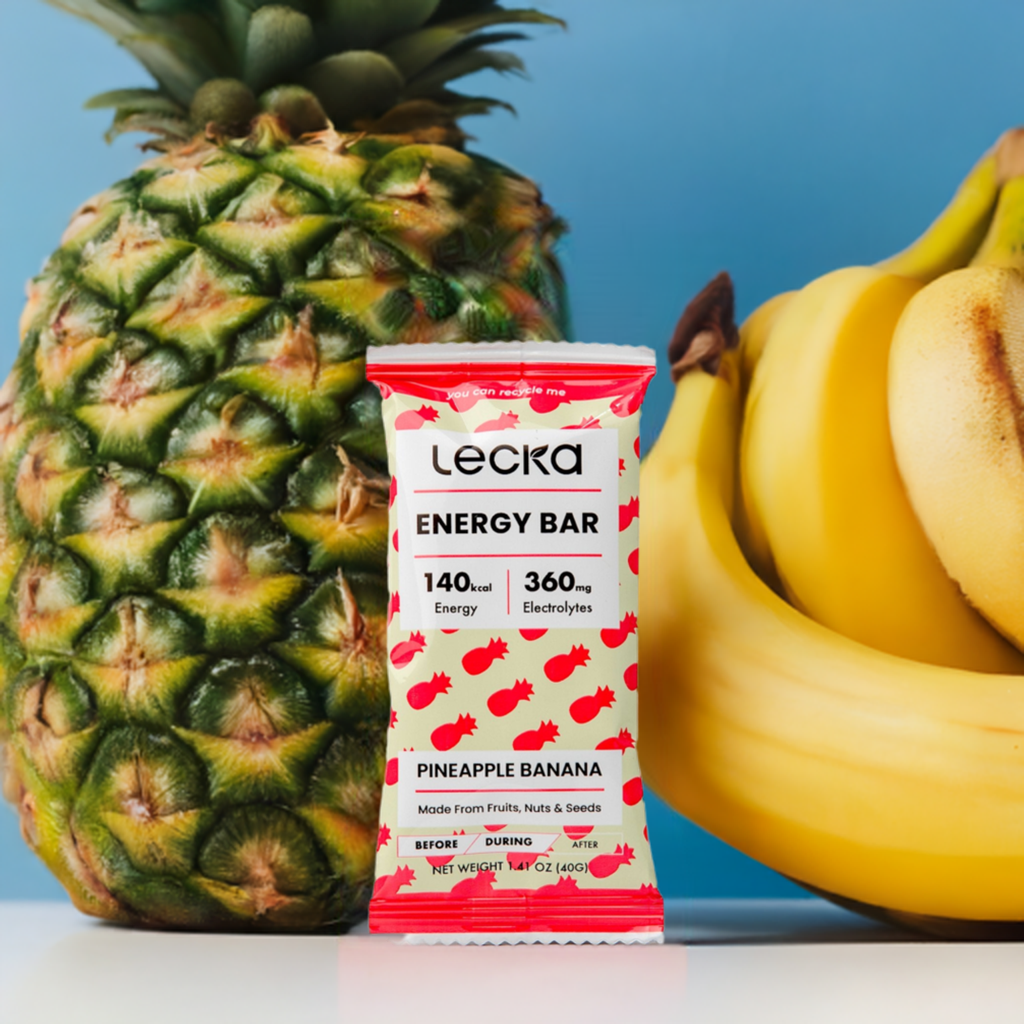 LECKA - Energy Bar - Pineapple Banana