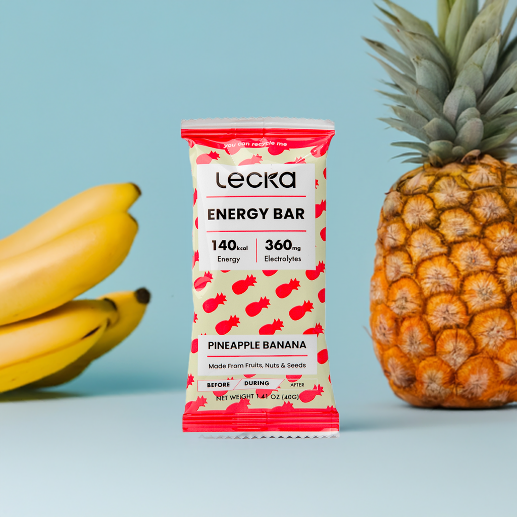 LECKA - Energy Bar - Pineapple Banana